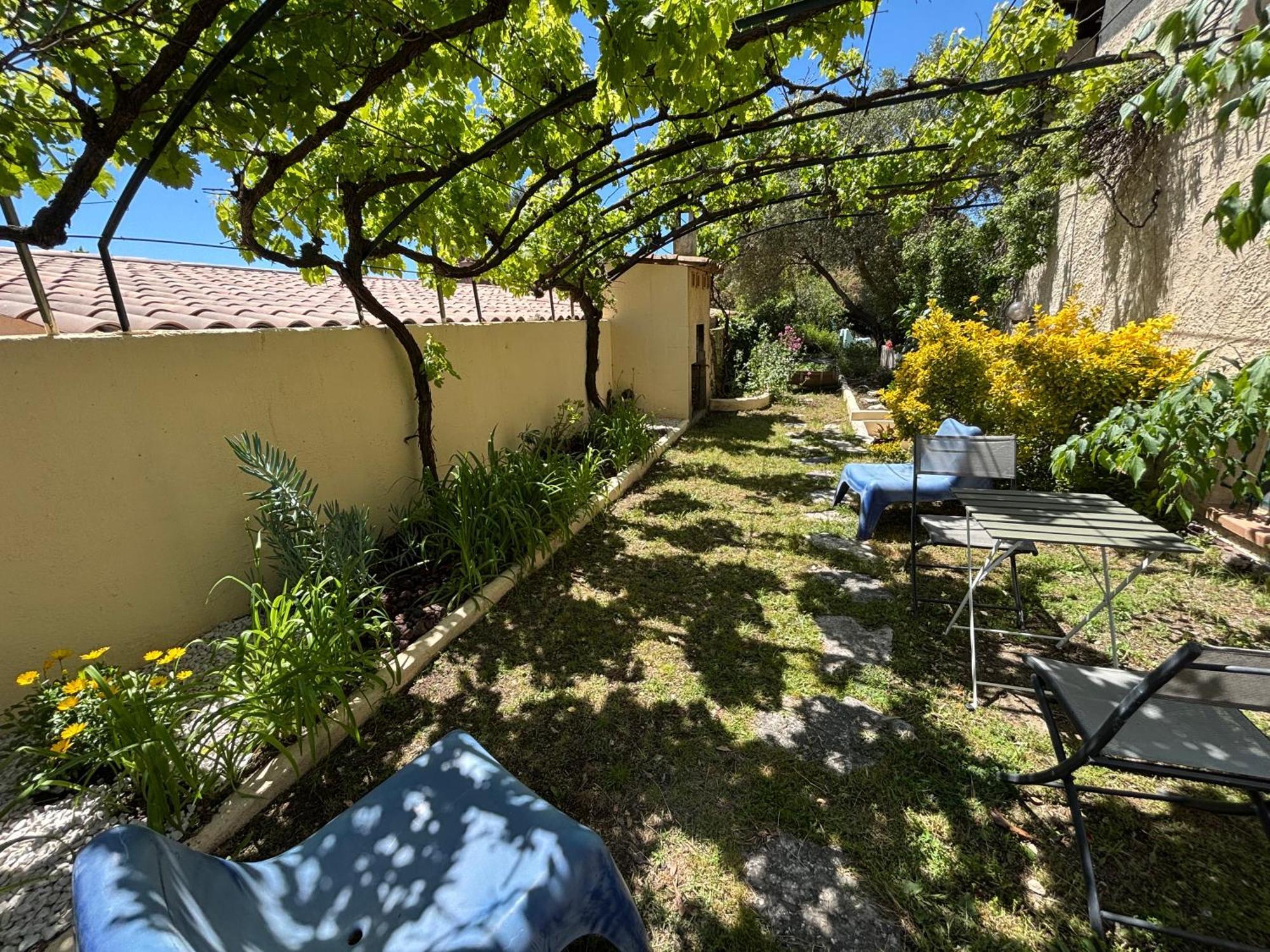 Evasion En Provence Bas De Villa Avec Jardin & Vignes, Soleil & Fraicheur Ле-Пенн-Мирабо Экстерьер фото