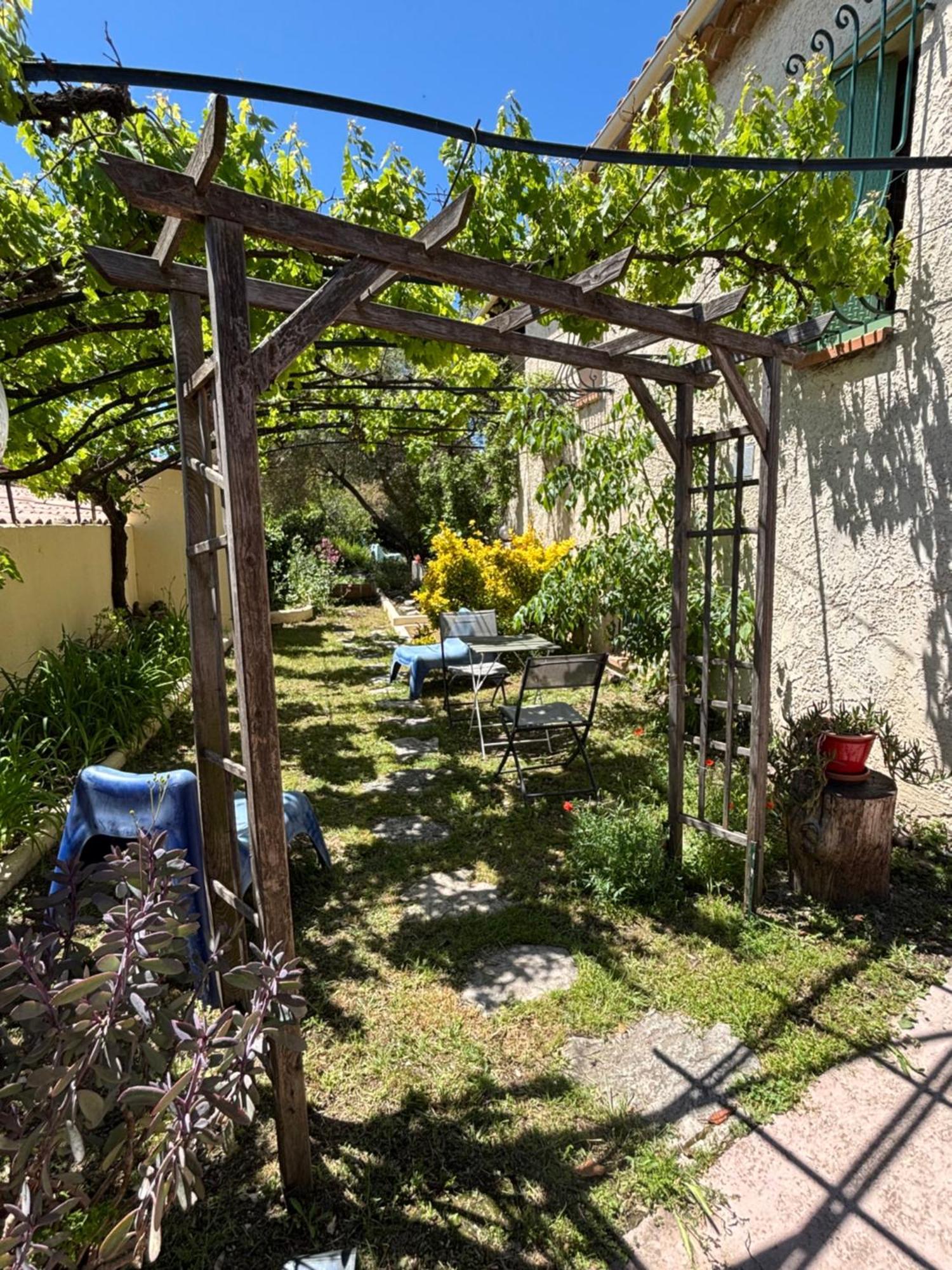 Evasion En Provence Bas De Villa Avec Jardin & Vignes, Soleil & Fraicheur Ле-Пенн-Мирабо Экстерьер фото